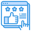 Job management software with customer review and feedback tracking
